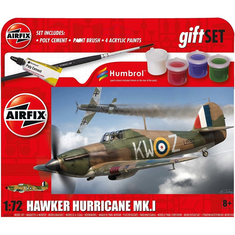Airfix Small Starter Set - Hawker Hurricane MK.I