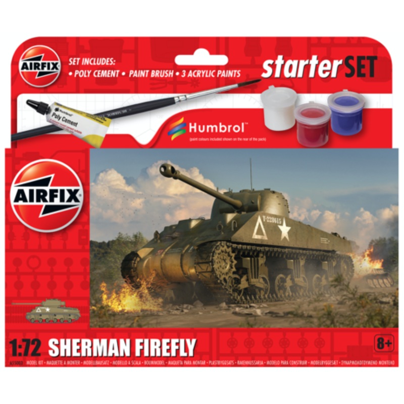 Airfix Small Starter Set -  Sherman Firefly