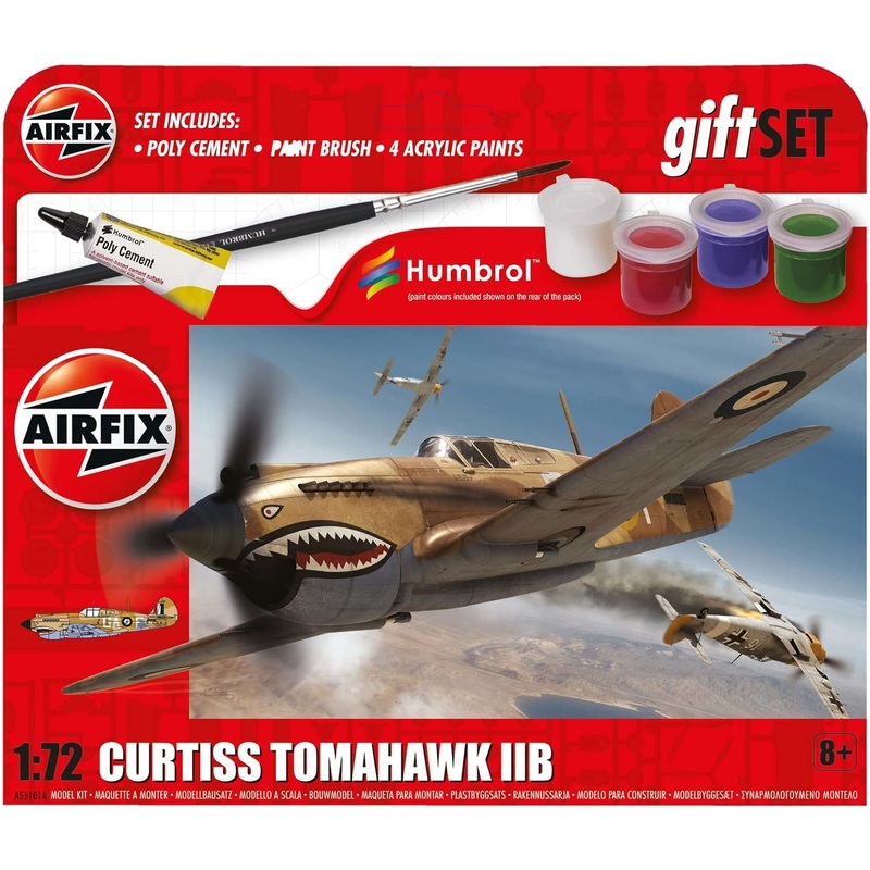 Airfix Small Starter Set - Curtiss Tomahawk IIB