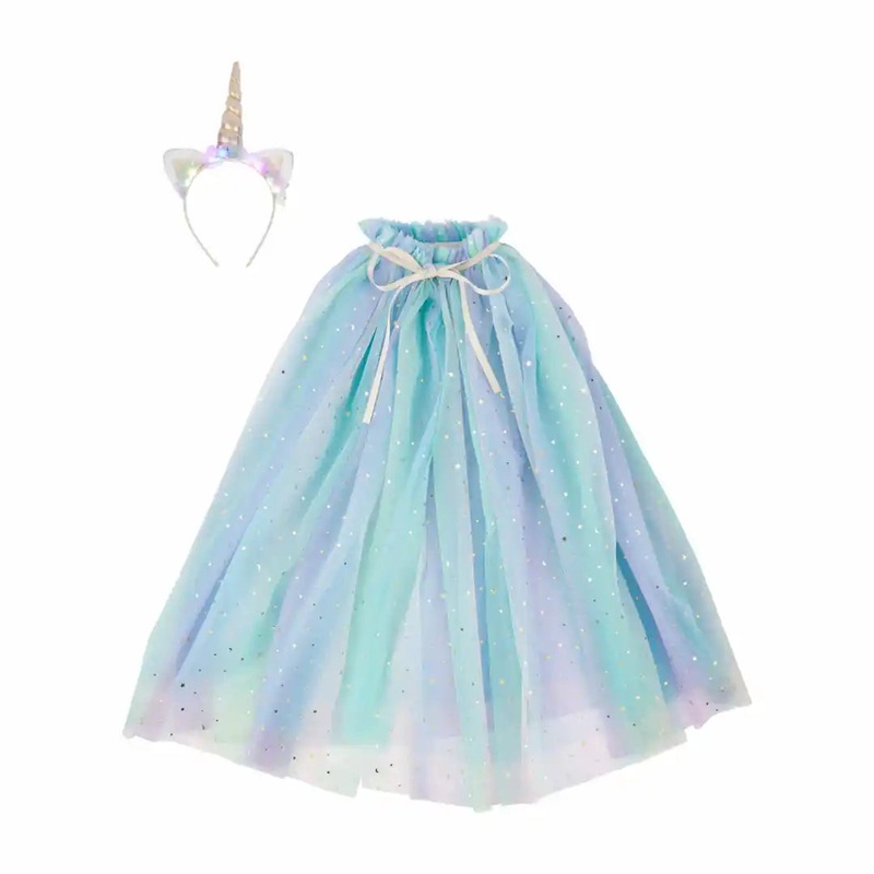 Unicorn Mesh Cape Set
