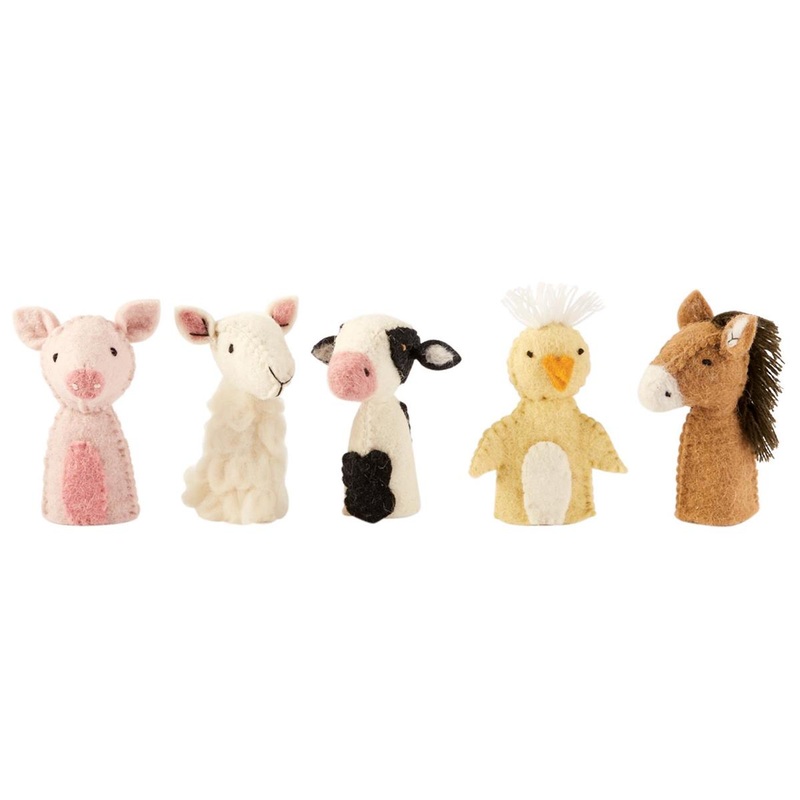 Barnyard Finger Puppet Set