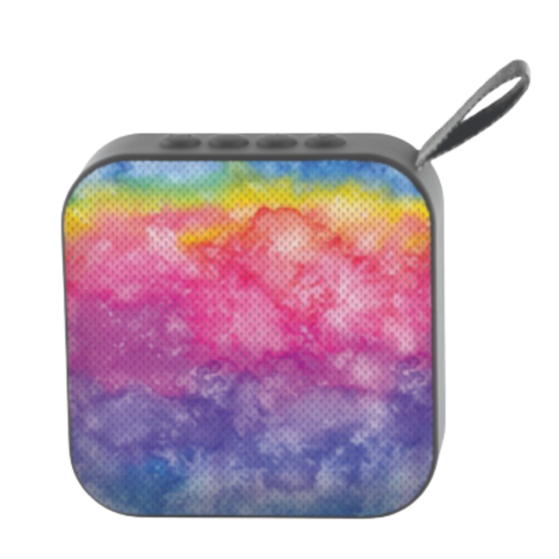Bluetooth Speaker - Rainbow Tie Dye