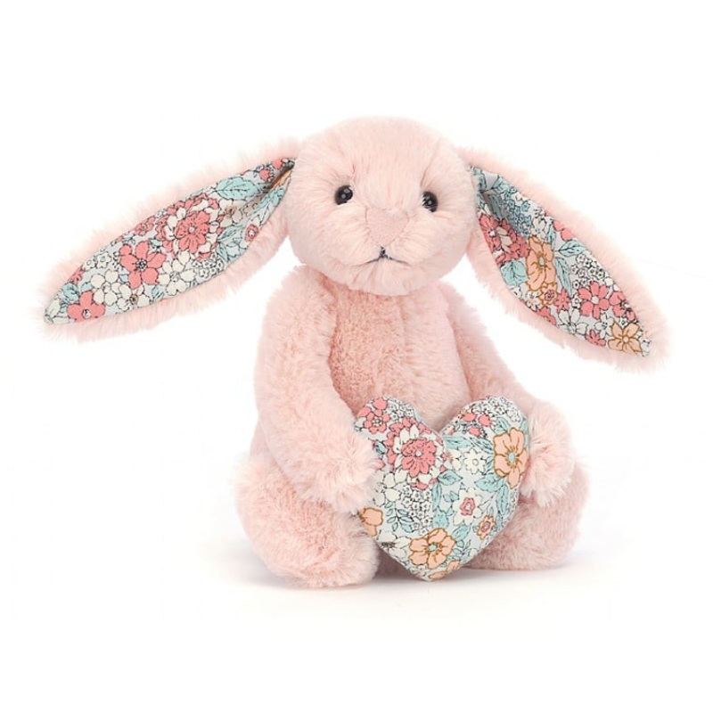 Blossom Heart Blush Bunny 6"