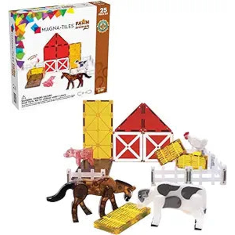 Twenty-Five Piece Farm Animals Set