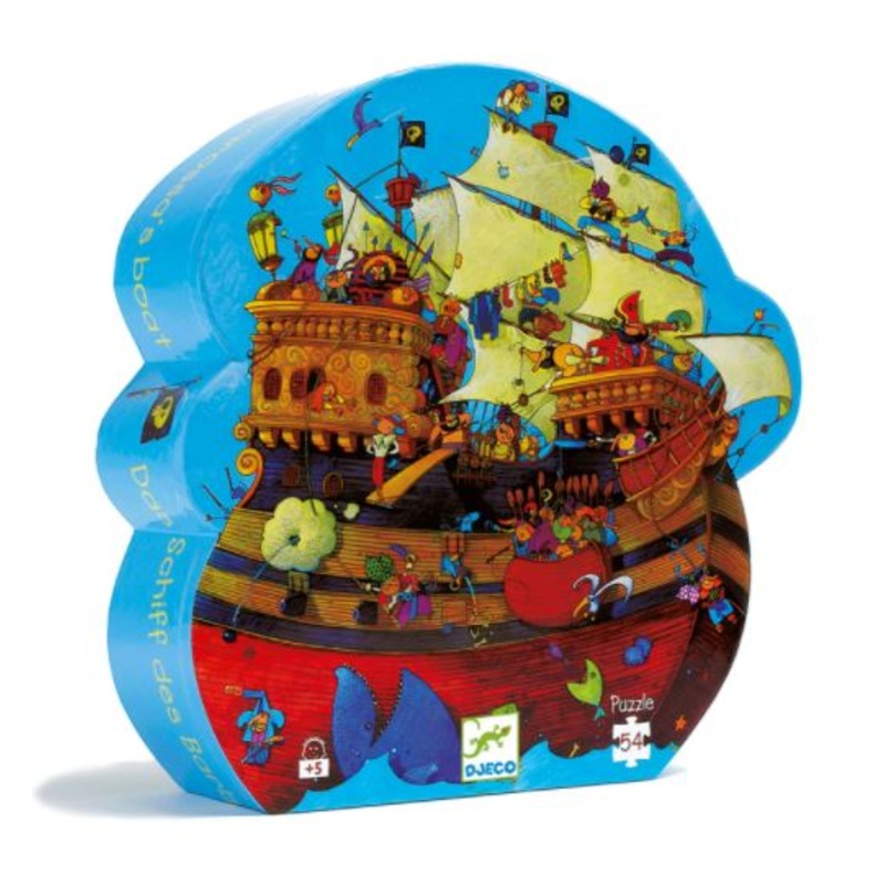 Barbarosa's Boat Silhoutte Puzzle