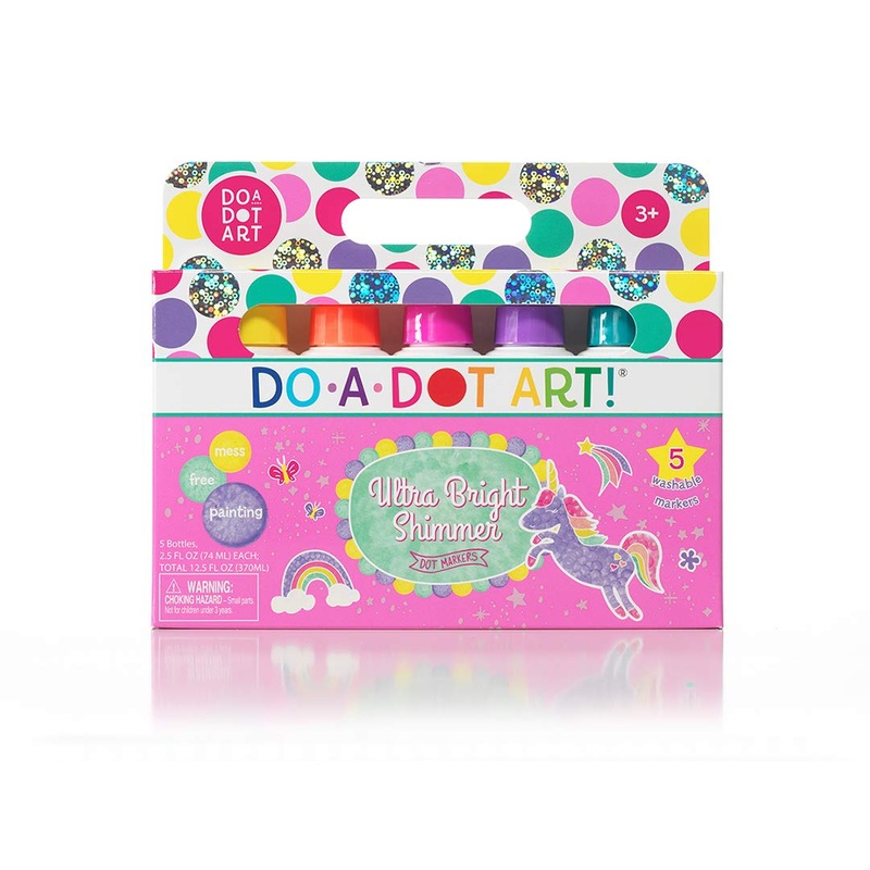 Ultra Bright Shimmer Dot Markers - 5 Pack
