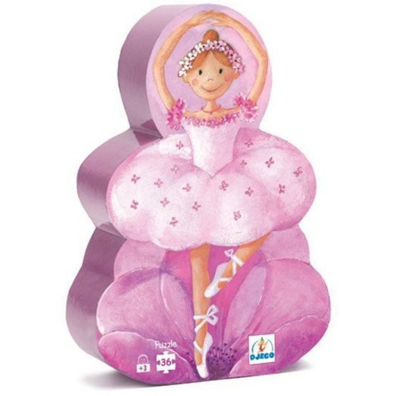 Ballerina Silhouette Puzzle