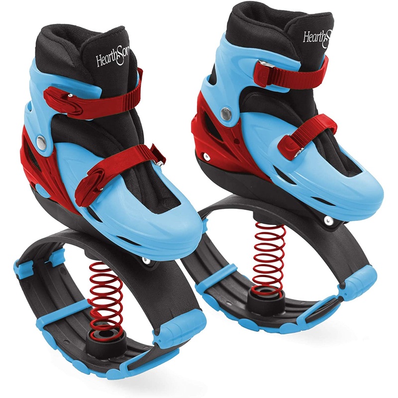 Blue Bouncy Shoes
