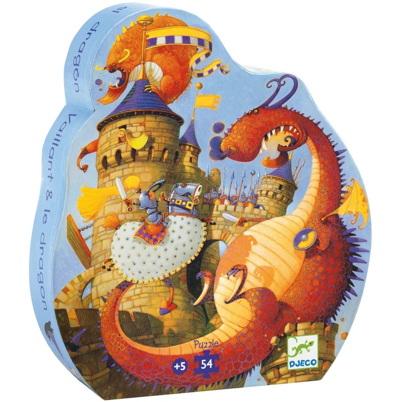 Vaillant & Dragon Silhouette Puzzle