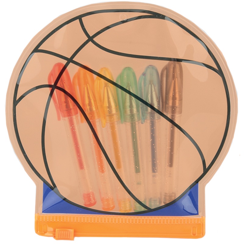 Basketball Mini Gel Pen Set