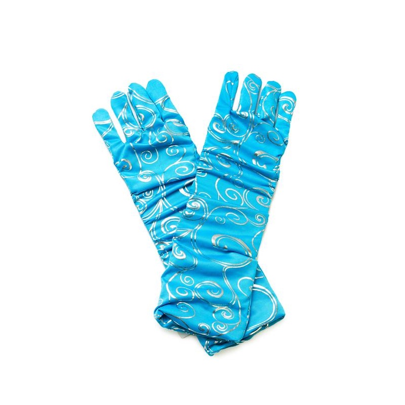 Blue Ice Princess Gloves