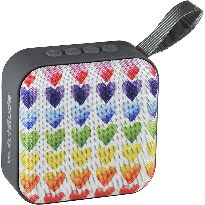 Bluetooth Speaker - Watercolor Hearts