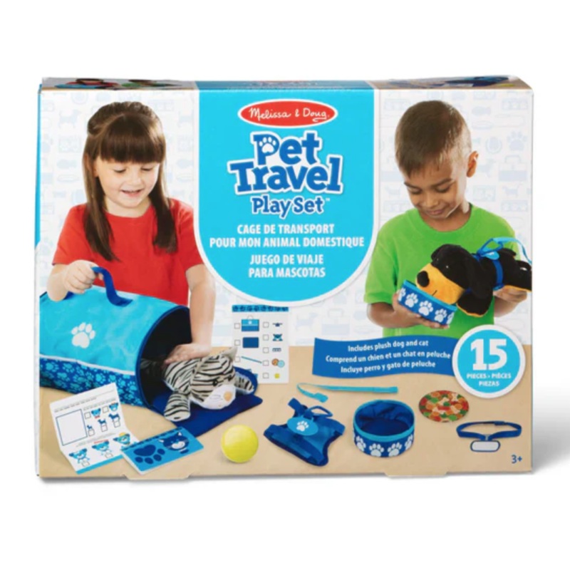 Tote & Tour Pet Travel Play Set