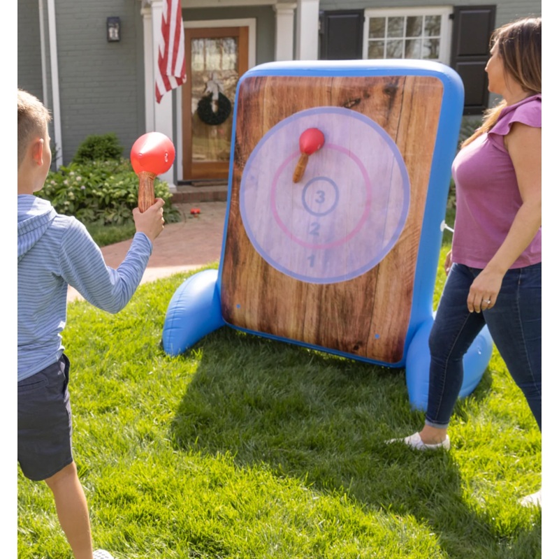 Two In One Axe Throwing And Toss Game