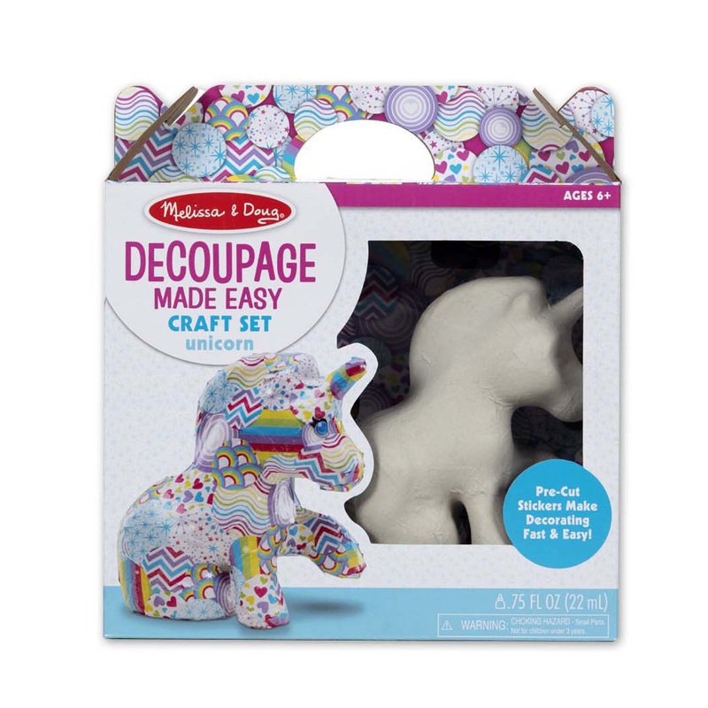 Unicorn Decoupage