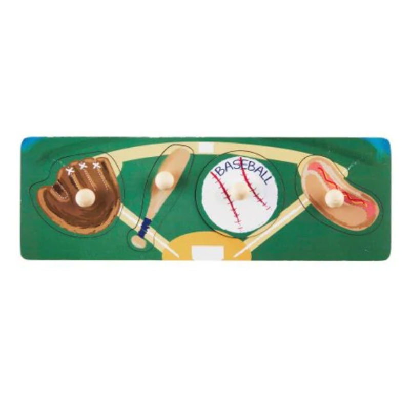 Baseball Wood Knob Puzzle