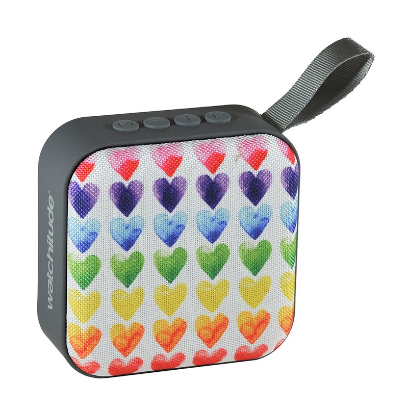 Bluetooth Speaker - Rainbow Hearts