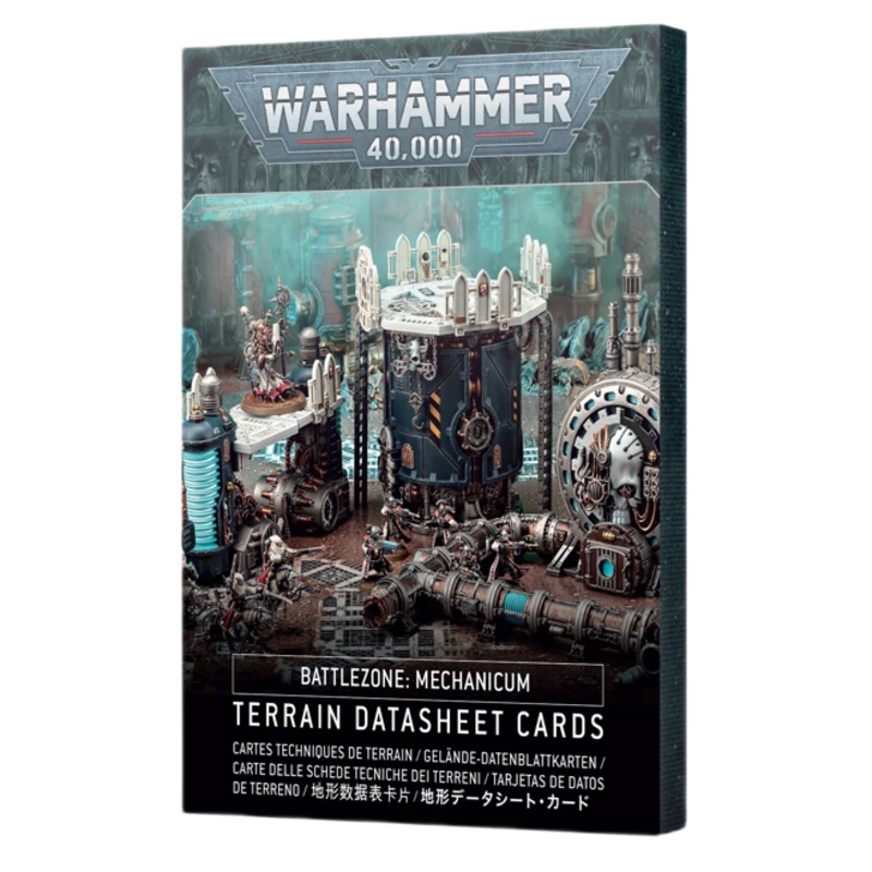 Battlezone: Mechanicum Terrain Datasheet Cards 40-19