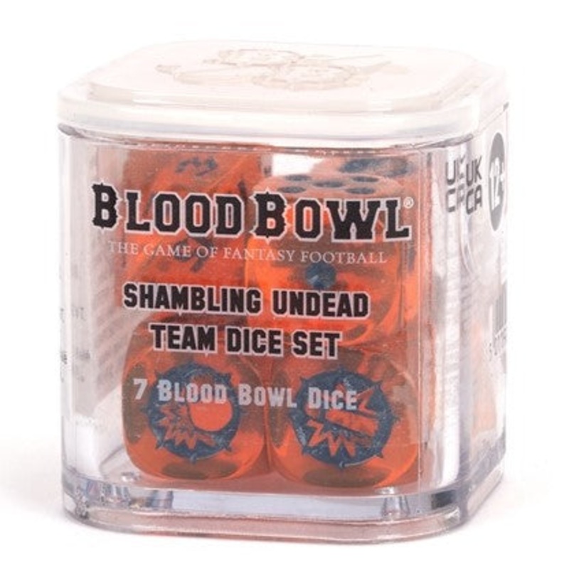 Blood Bowl Shambling Undead Team Dice Set 200-38