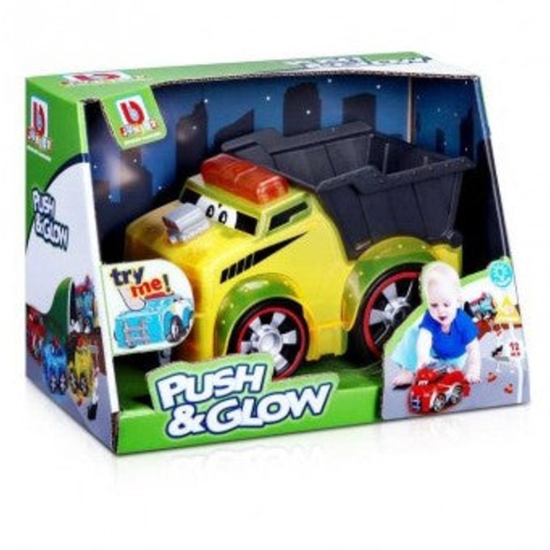 B Junior Push & Glow Dump Truck