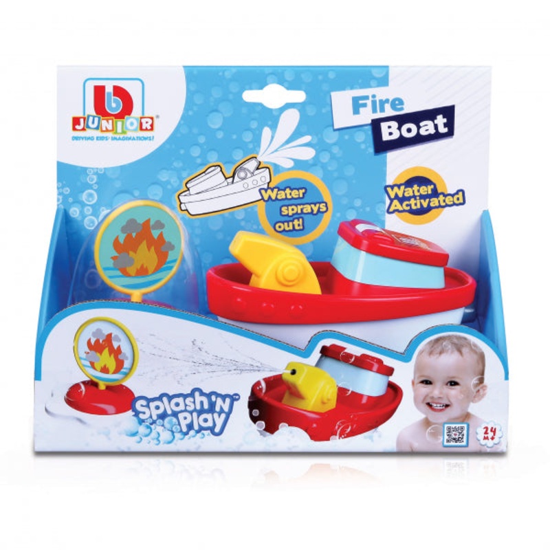 B Junior Splash n Play Fire Boat