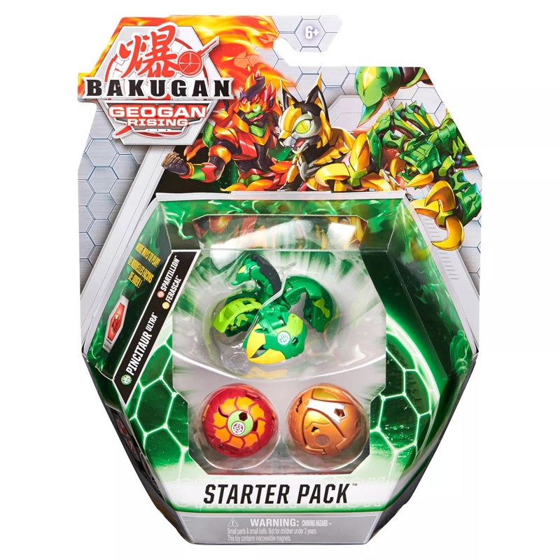 Bakugan Geogan Rising Starter Pack - Pincitaur Ultra