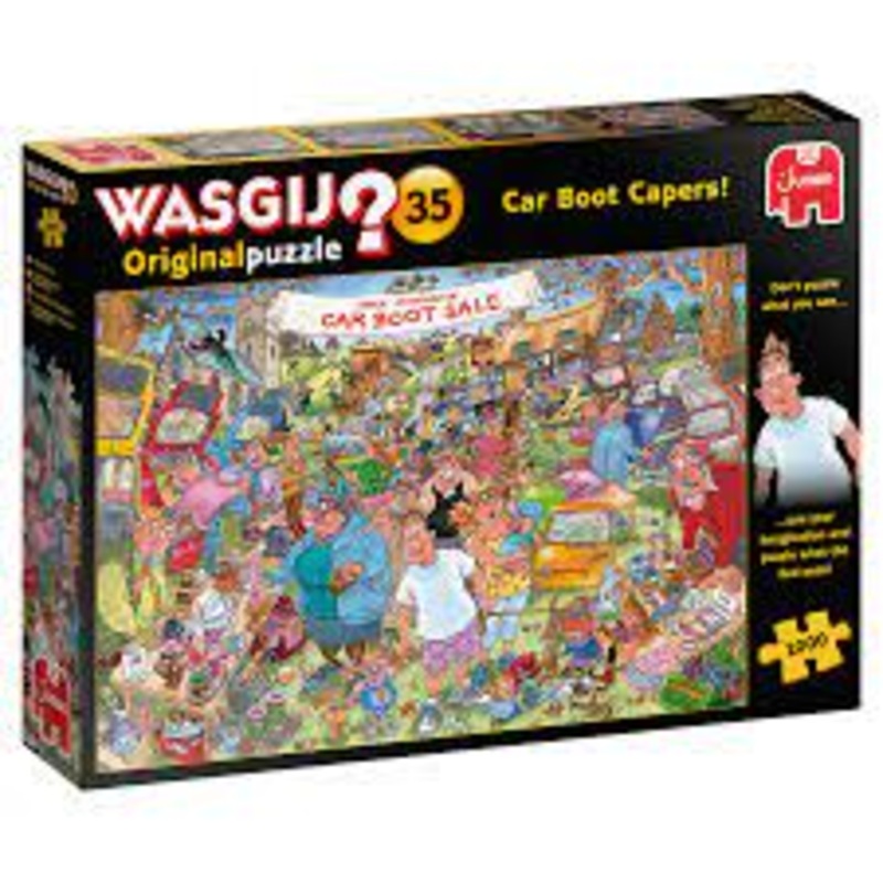 Wasgij 1000pc Car Boot Capers