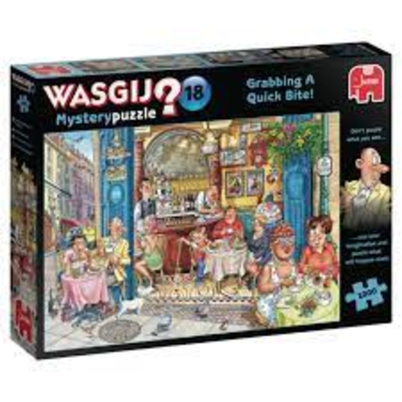 Wasgij 1000pc Grabbing a Quick Bite