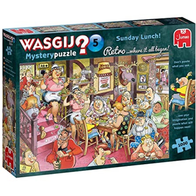 Wasgij 1000pc Sunday Lunch
