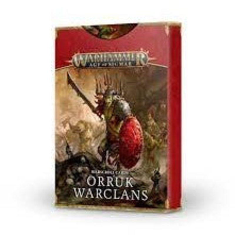 AOS Warscroll Cards Orruk Warclans 89-04