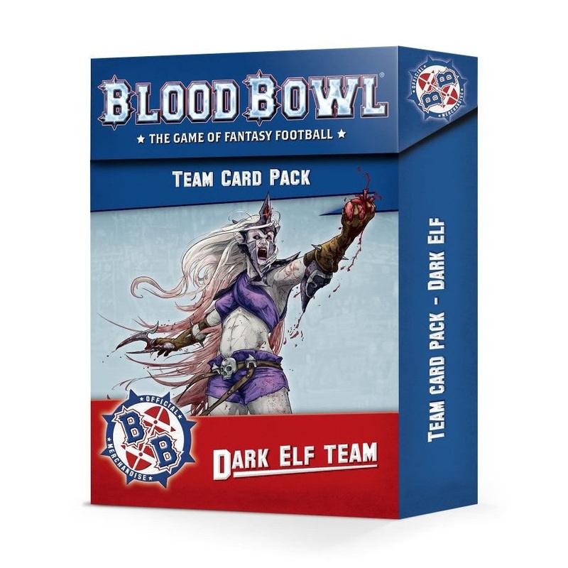 Blood Bowl Team Card Pack - Dark Elf Team