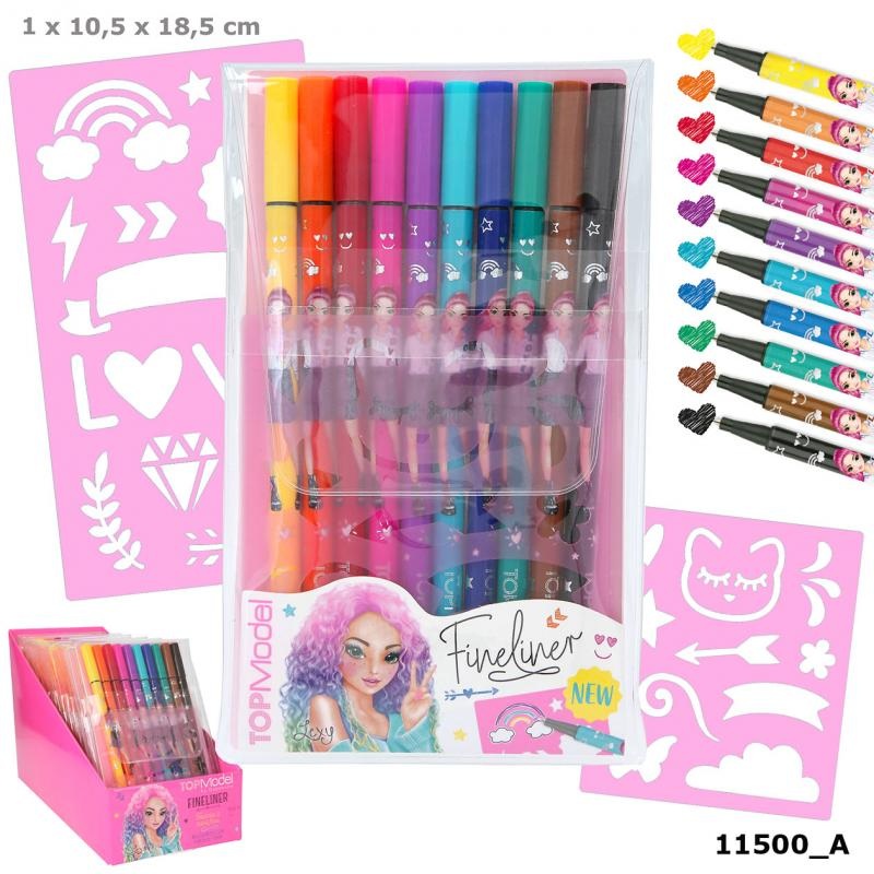TOPModel Fineliner 10 Pack