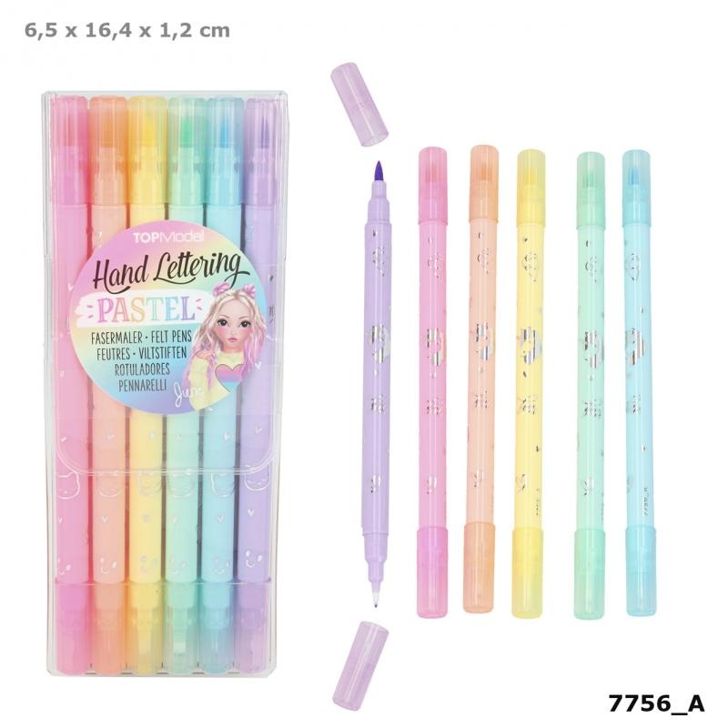 TOPModel Hand Lettering Pastel Felt Pens