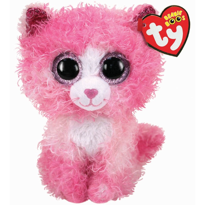 TY Beanie Boo - Reagan Pink Cat