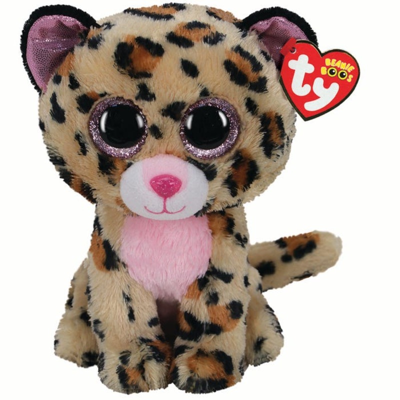TY Beanie Boos - Livvie Leopard