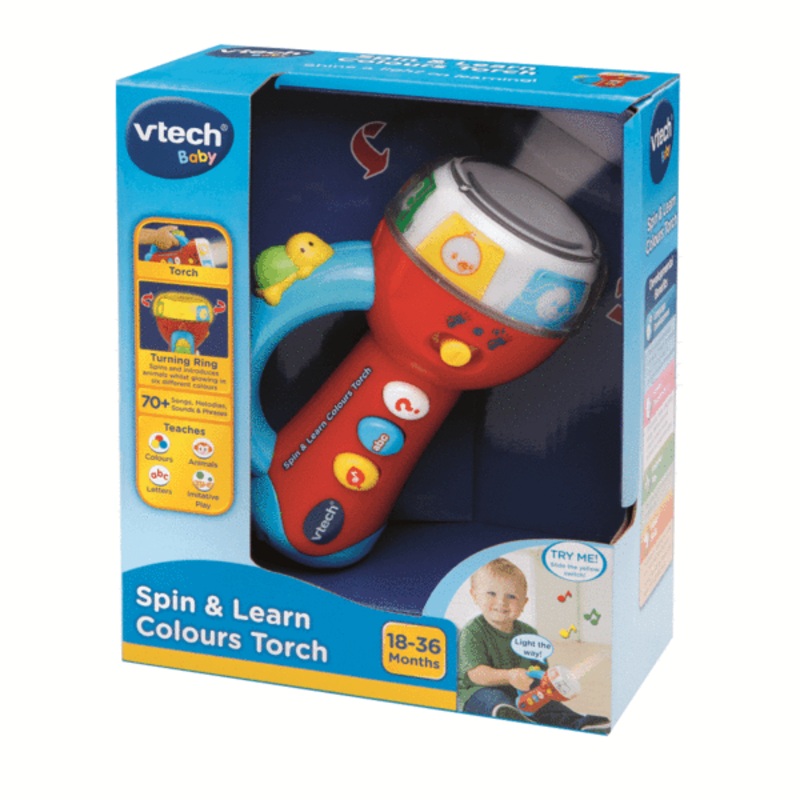 VTech Spin & Learn Colours Torch
