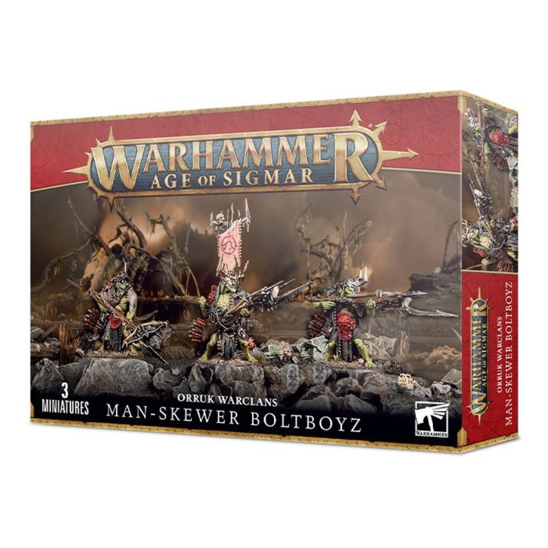 AOS Orruk Warclans Man-Skewer Boltboyz 89-67