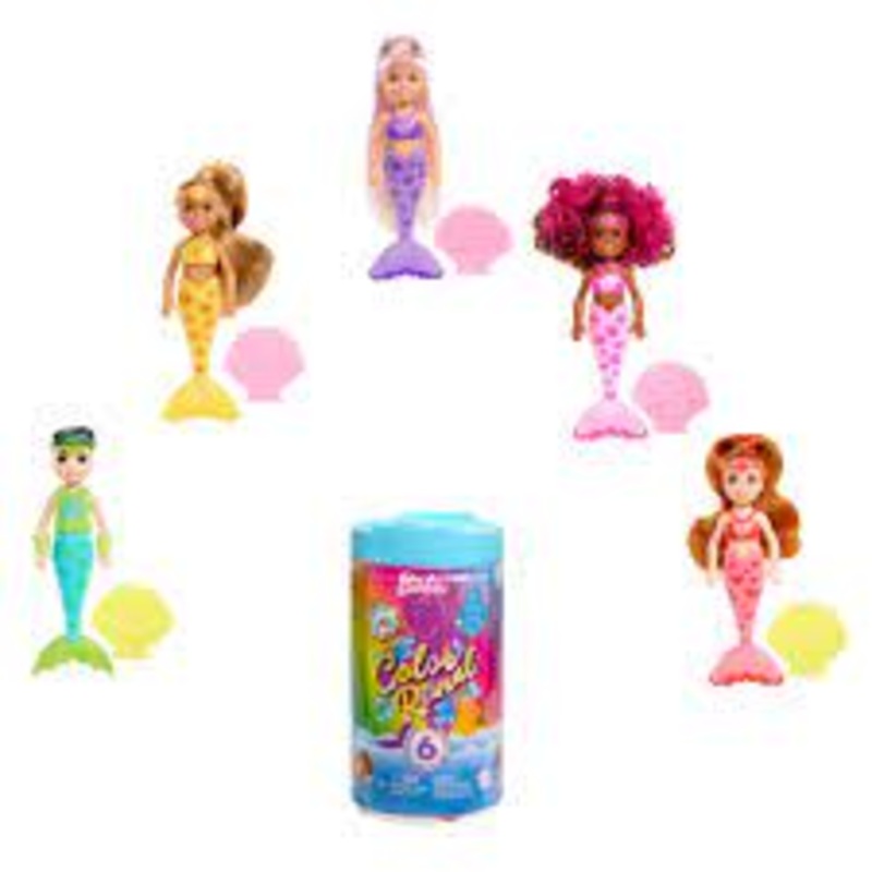Barbie Chelsea Colour Reveal Mermaid Series