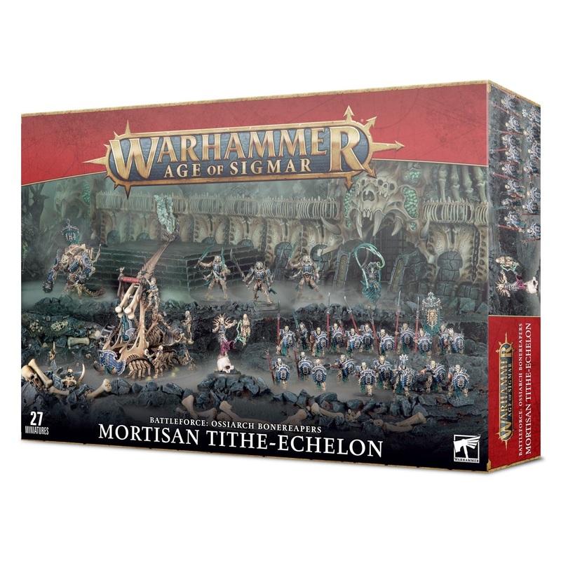 AOS Battleforce: Ossiarch Bonereapers Mortisan Tithe-Echelon 94-34