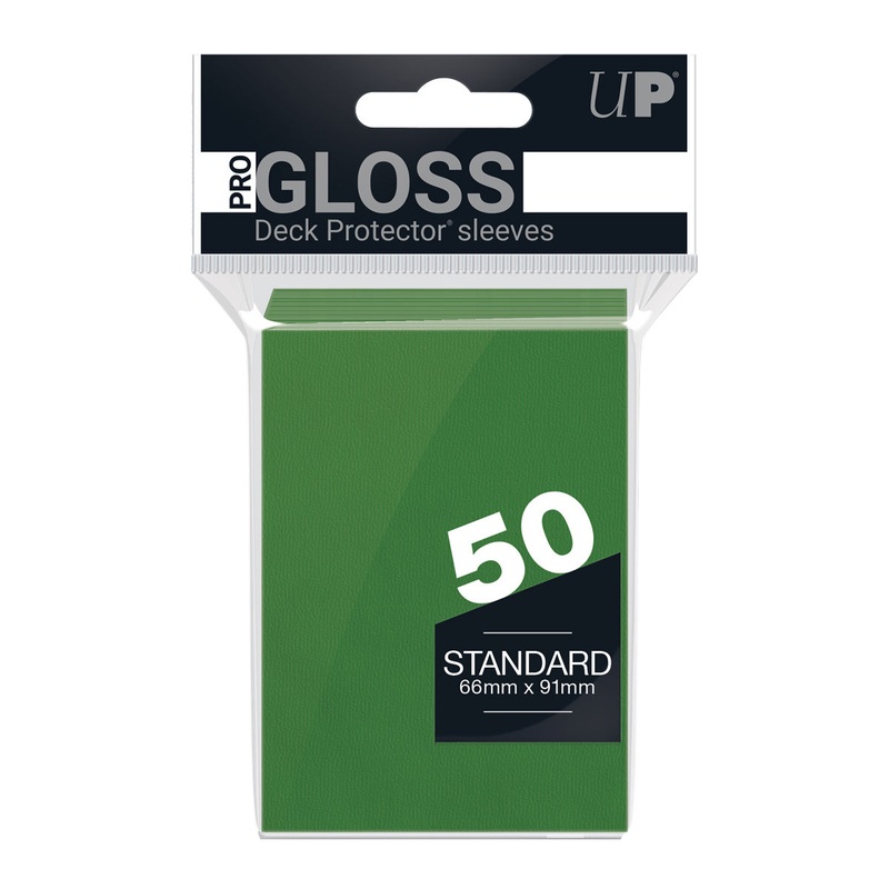 Ultra Pro Deck Protector Sleeves 66mm x 91mm - Green
