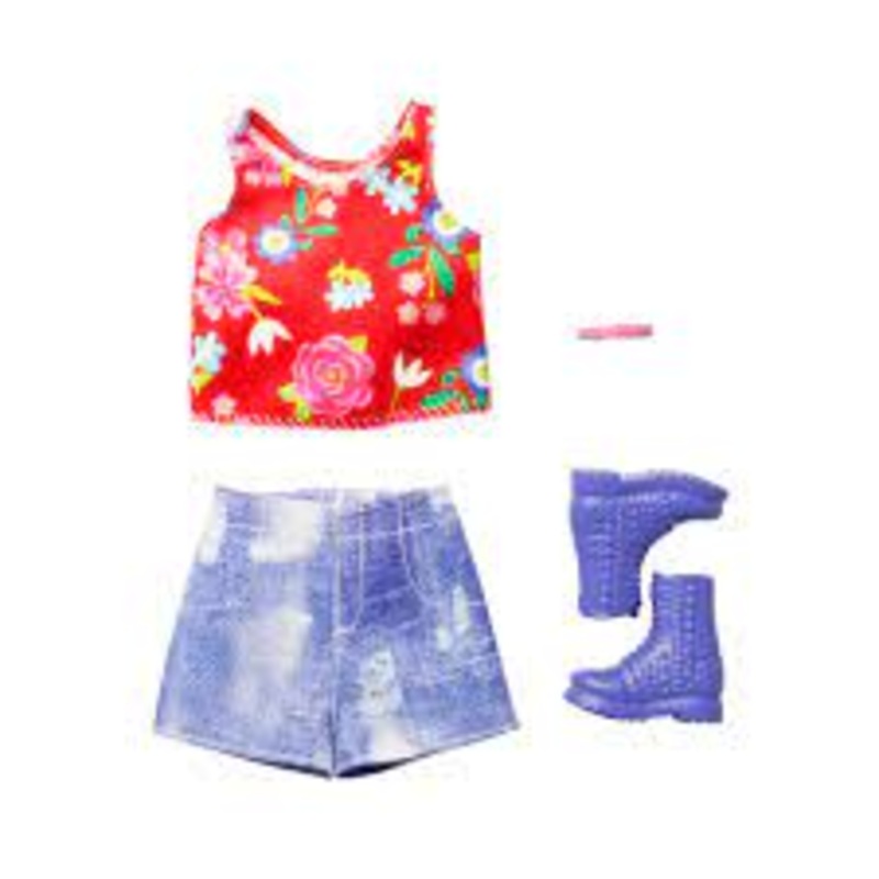 Barbie Fashions - Top, Skirt & Boots