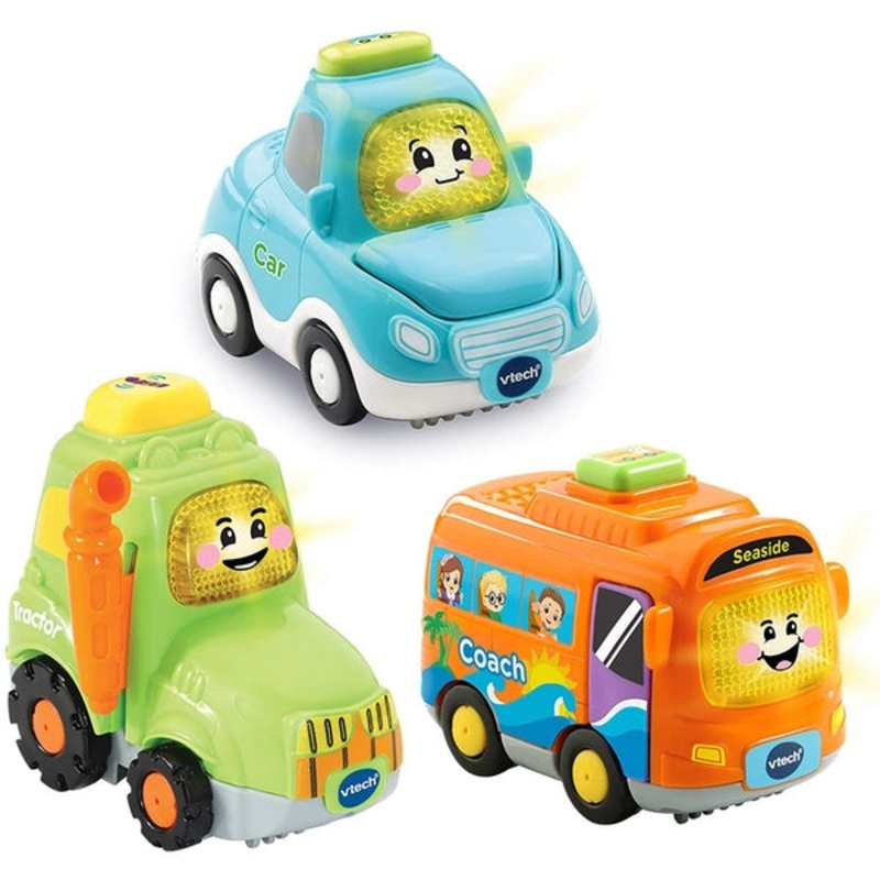 VTech Toot Toot 3 Car Pack Everyday Vehicles