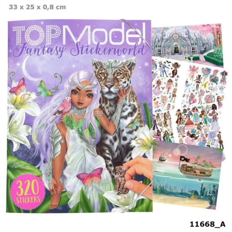TOPModel Fantasy Stickerworld