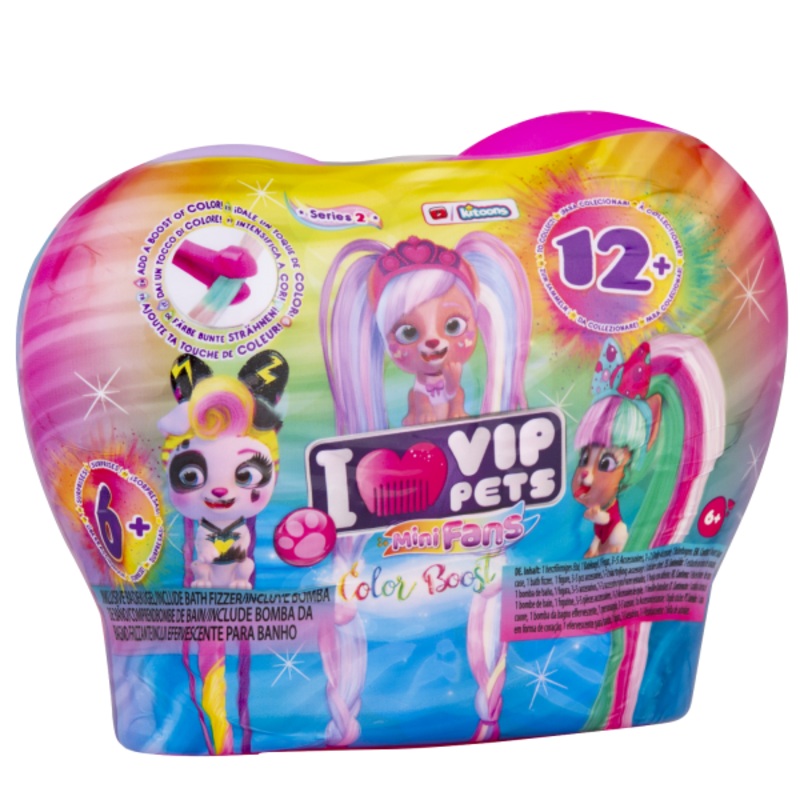 VIP Pets Mini Fans Colour Boost
