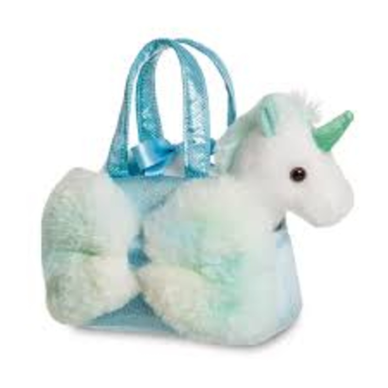 Aurora Fancy Pals Bag - Aqua Bow Unicorn