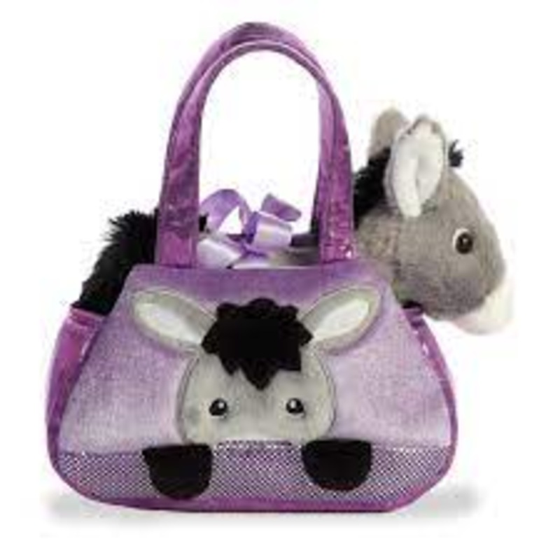 Aurora Fancy Pals Bag - Peek-a-Boo Donkey