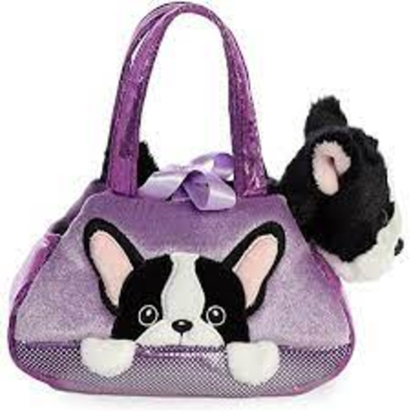 Aurora Fancy Pals Bag - Peek-a-Boo French Bulldog