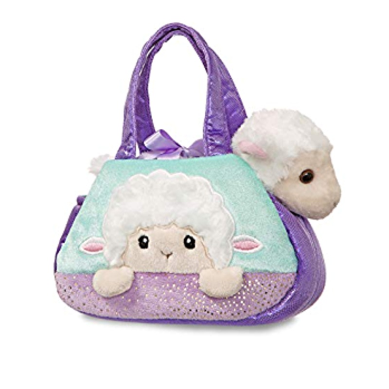 Aurora Fancy Pals Bag - Peek-a-Boo Lamb