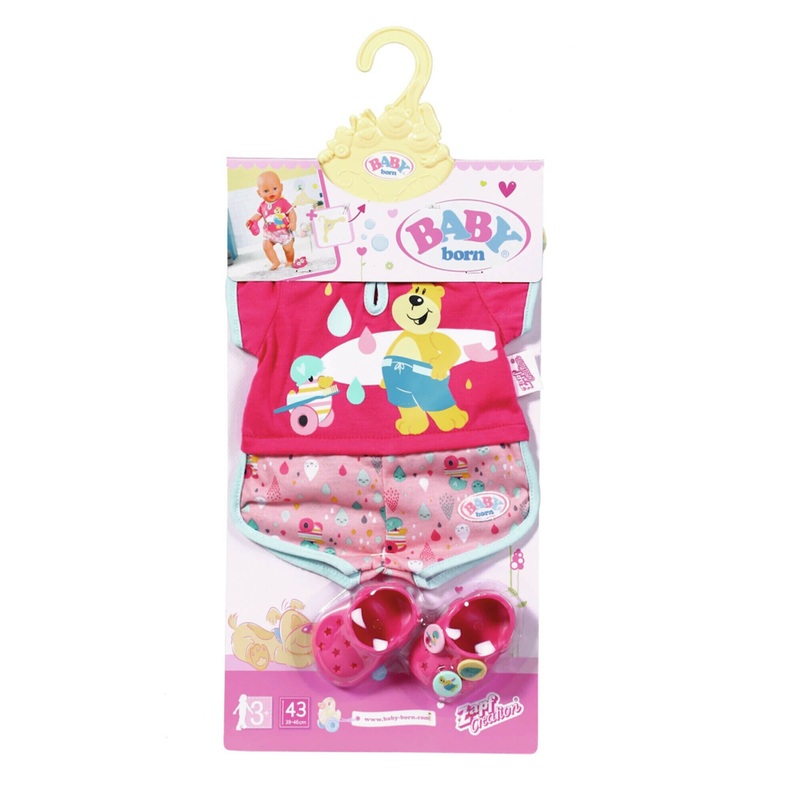 Baby Born Bath Pyjamas With Shoes
