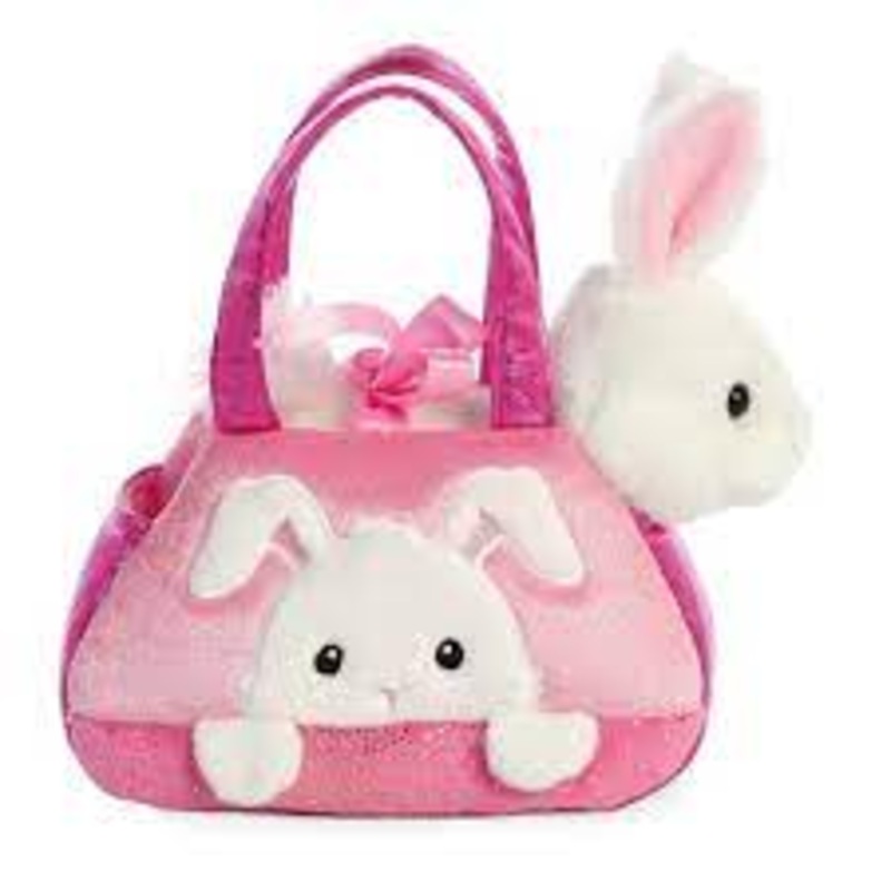 Aurora Fancy Pals Peek A Boo Rabbit Bag
